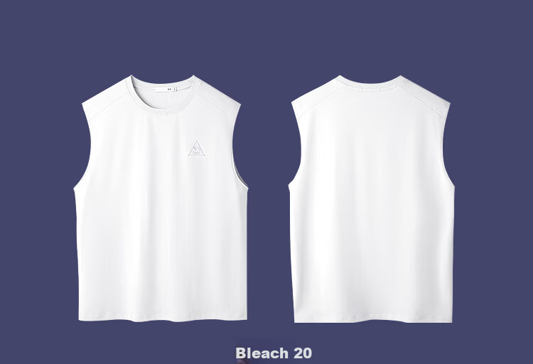 HLAHLA Casual Vest Men Three-Body Collaboration Series Printed Cooling Vest Summer 9