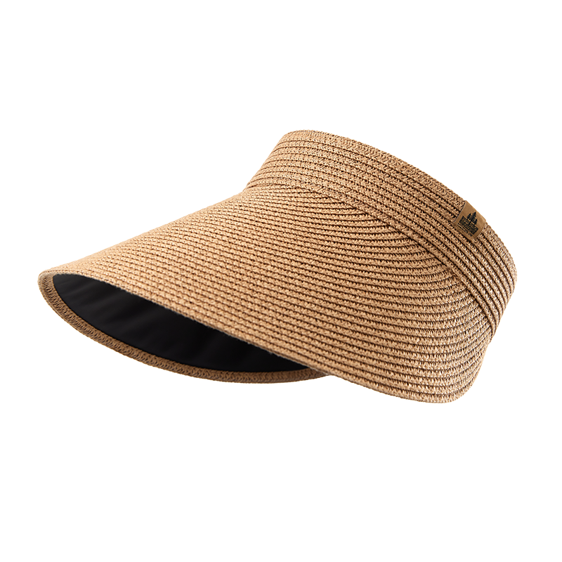 MISSION UV Sun Protection Hat Women’s Sunshade Hat Open-Top Straw Hat Summer Outdoor Face-Covering UV Protection Cap