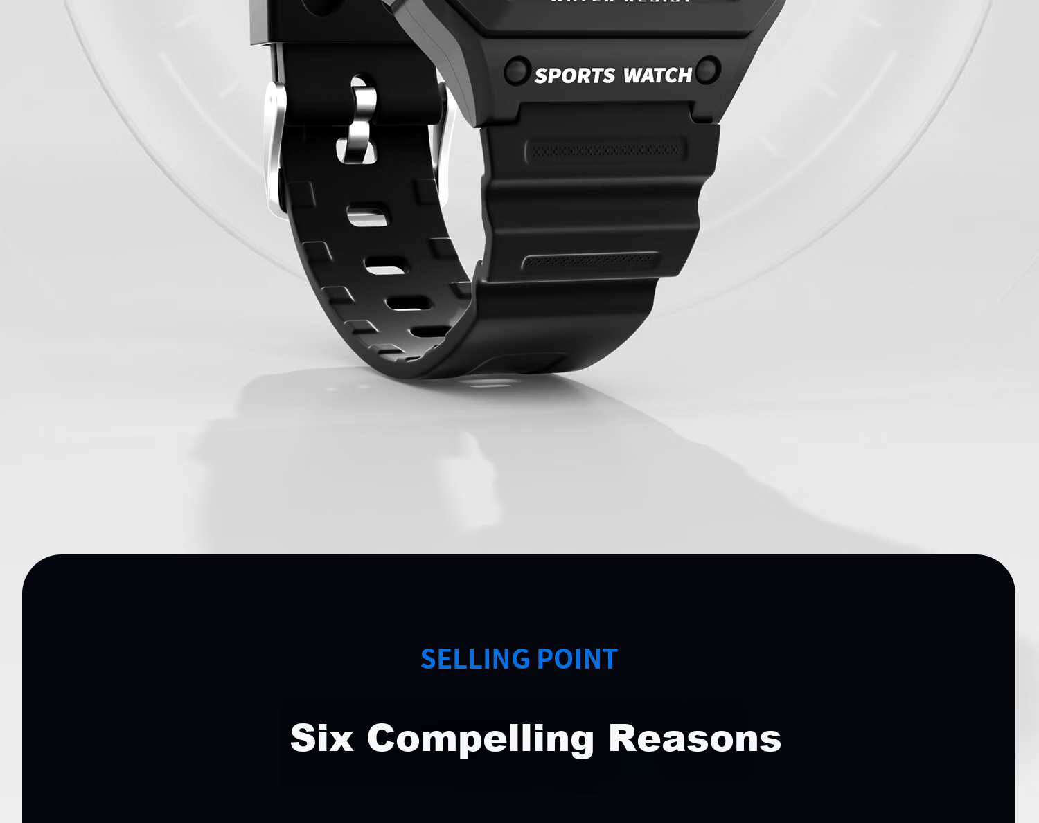 ZGO Men's Vintage Style Digital Watch Student Waterproof Small Square Sports Electronic Watch for High School and Middle School Students 2