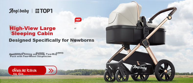 ANGI BABY Baby Walker 2026 Multifunctional Foldable Toddler Push Walker Birthday Gift Children's Day Gift 1
