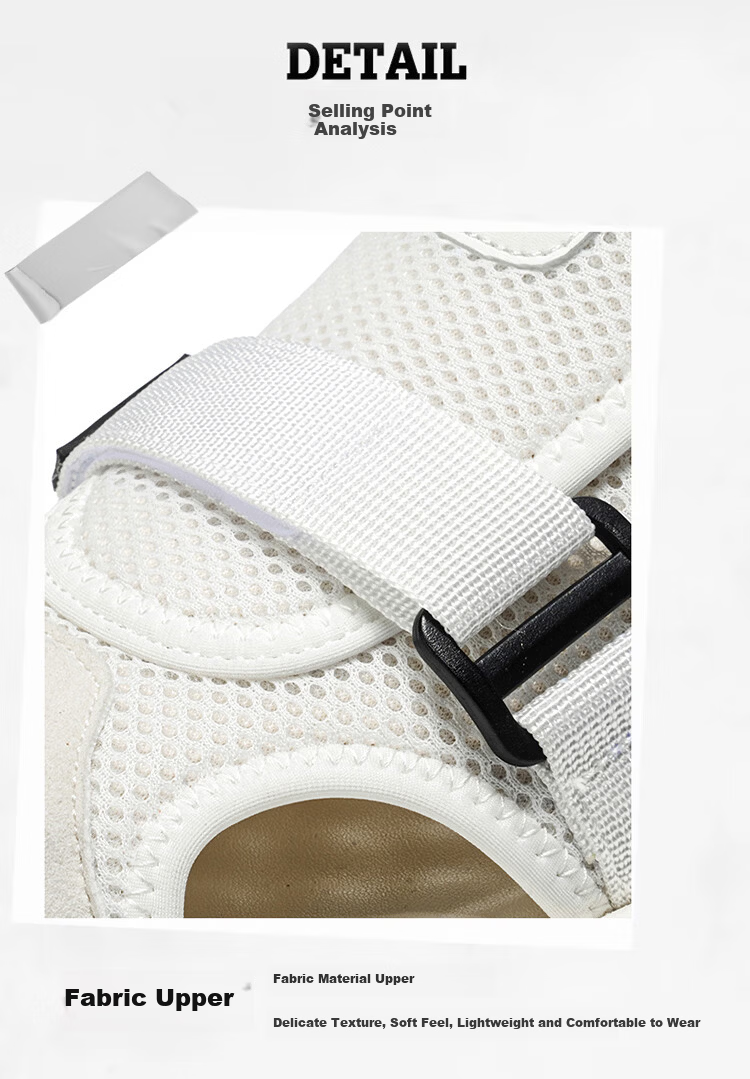 Warrior Men's Summer 2026 New Breathable Mesh Sandals Versatile Outdoor Closed-Toe Slippers Khaki Size 40 3