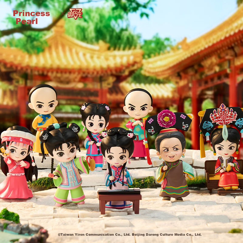 Microdimension My Fair Princess Red Dust Companion Series Blind Box Figurine Collectible Cute Toy Gift Doll