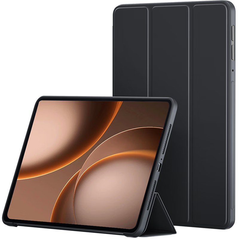 BIAZE Compatible with 2025 OPPO Pad5 Pro/4 Pro/OnePlus Pad 2 Pro 13.2-inch Slim Full-Coverage Tri-Fold Stand Protective Case