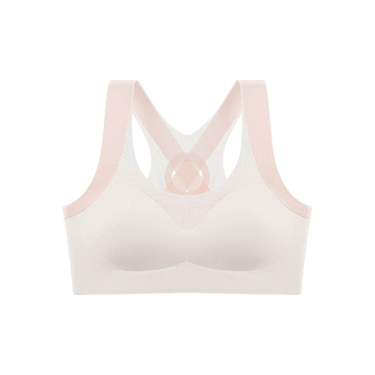 GUJIN 2-Piece Developmental Girls' Sports Vest Bra for Middle and High School Students Ages 13-15