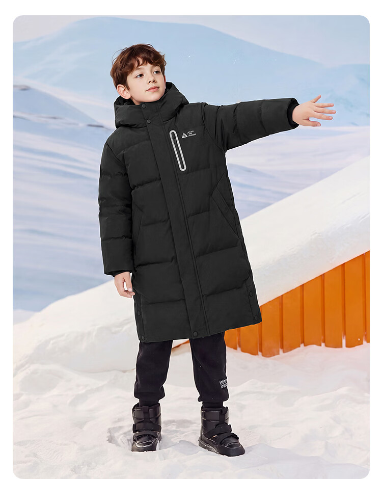 BALABALA [BalaOne] Children's down Jacket for Boys And Girls, Winter 2026 Protective Parent-Child Coat 18