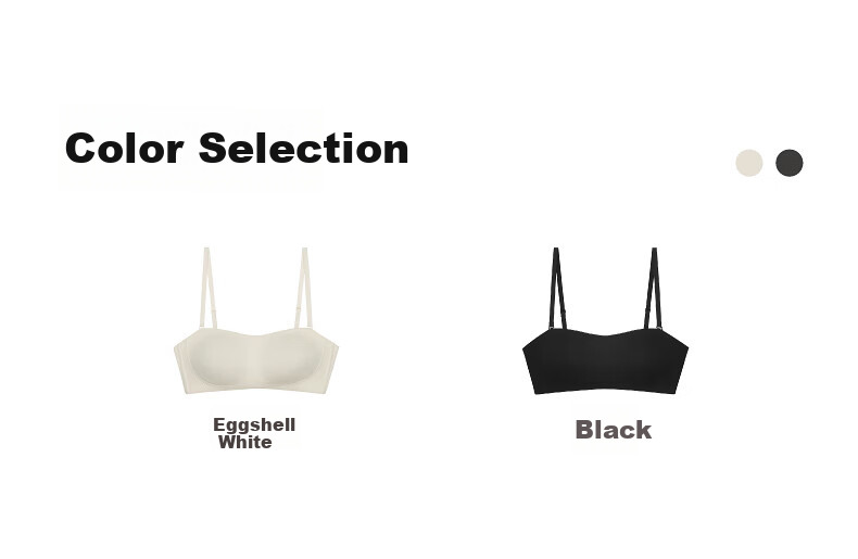 NEIWAI Orange Label Zero Sensitivity Strapless Anti-Slip Fixed Cup Bra Women's Soft Comfortable Durable Wireless Bra 12