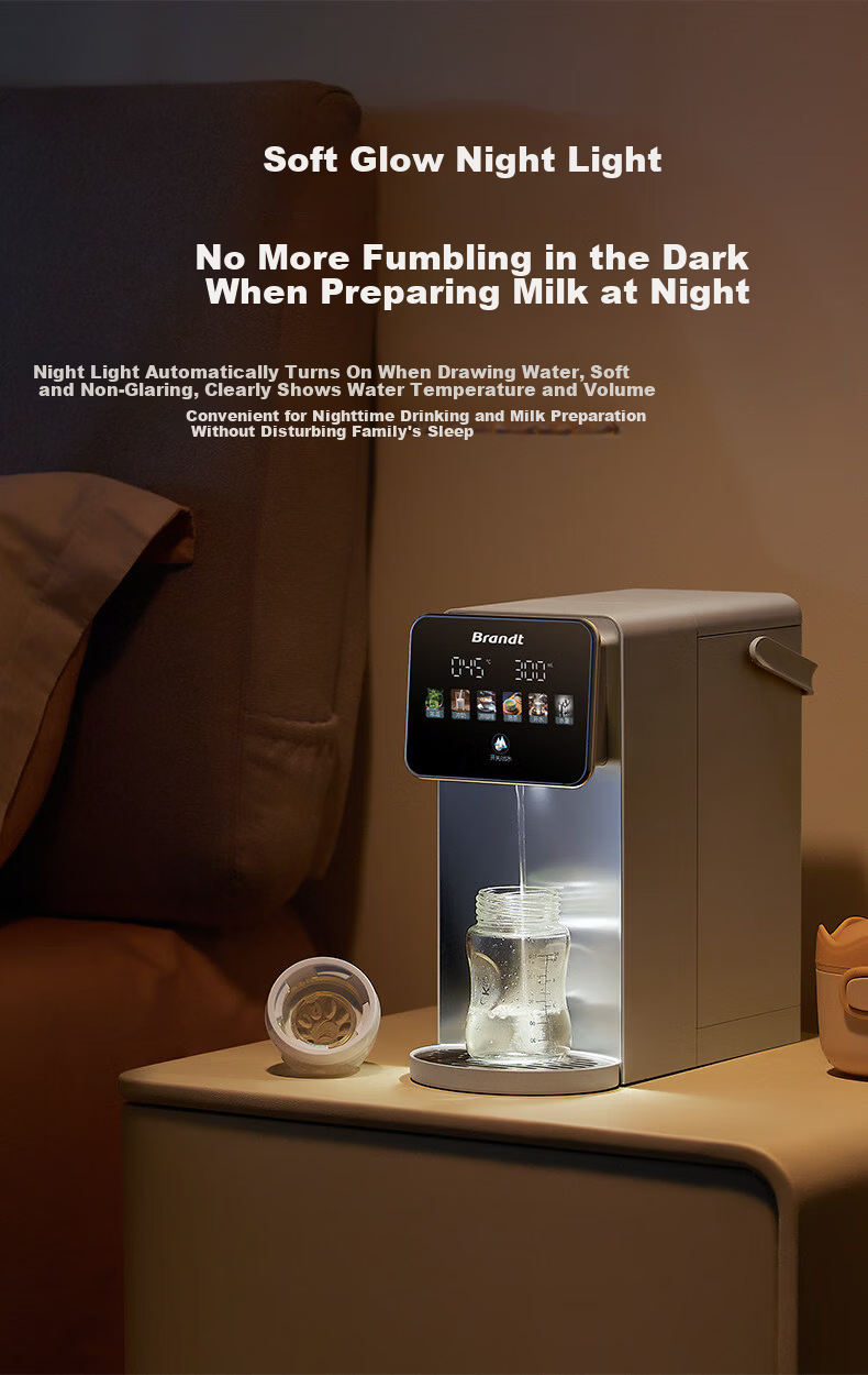 Bailang Instant Hot Water Dispenser Stainless Steel Desktop Countertop Integrated Water Purifier Small Under-Bucket Bottled Water Dispenser R3-8 15