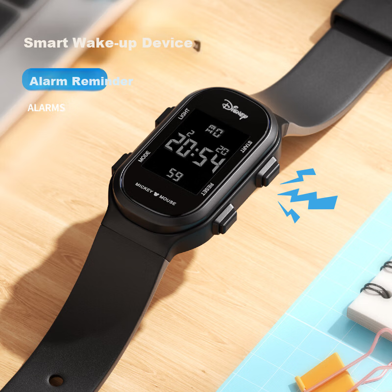 Disney Men's Sports Digital Waterproof Watch for Students, Trendy Teen Boys, Middle and High School Electronic Wristwatch, Back-to-School Gift 5