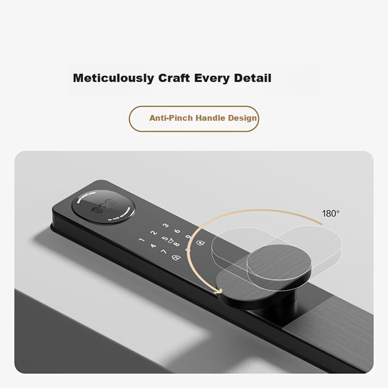 Leader Haier Smart Home Fingerprint Password Anti-theft Electronic Door Lock with Installation M320