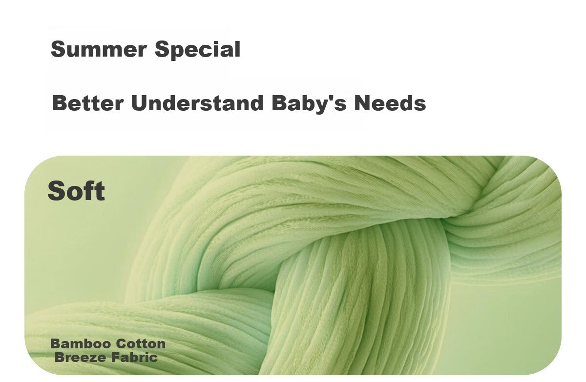 JOYNCLEON Newborn Baby Summer Lightweight Mesh Romper Full Moon Baby Bamboo Cotton Breathable Crawling Suit Jlt204880 4