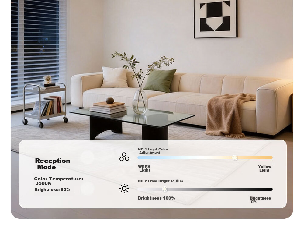 Kuka LED Ceiling Light Eye Protection Philips Aluminum Living Room Bedroom Simple 38cm Round [Installation Included] 30