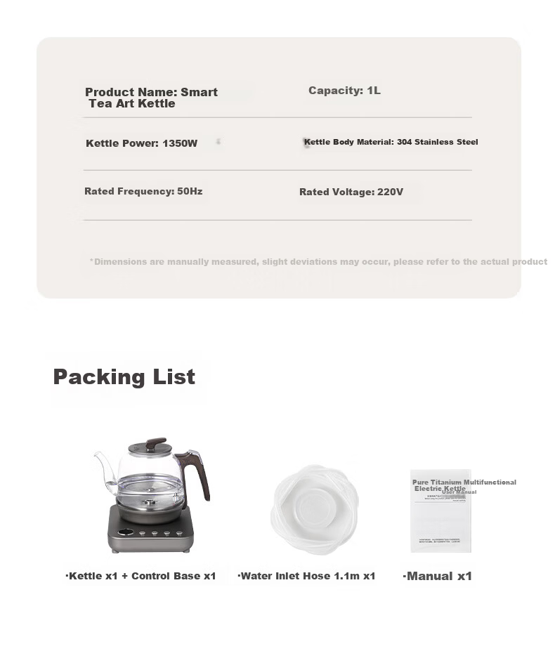 Biooner Fully Automatic Water Filling Electric Kettle Glass Kettle 1L Tea Table Integrated Tea Table Tea Set Water Pump Electric Tea Stove RY-D8 9