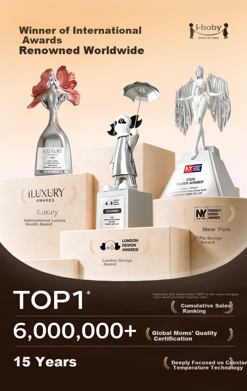 Ibaby × Outlast Space Capsule Temperature-Regulating Deep Sleep Four-Season Children's Blanket Summer Cooling Quilt Air Conditioning Quilt Dense Forest 120×150 1