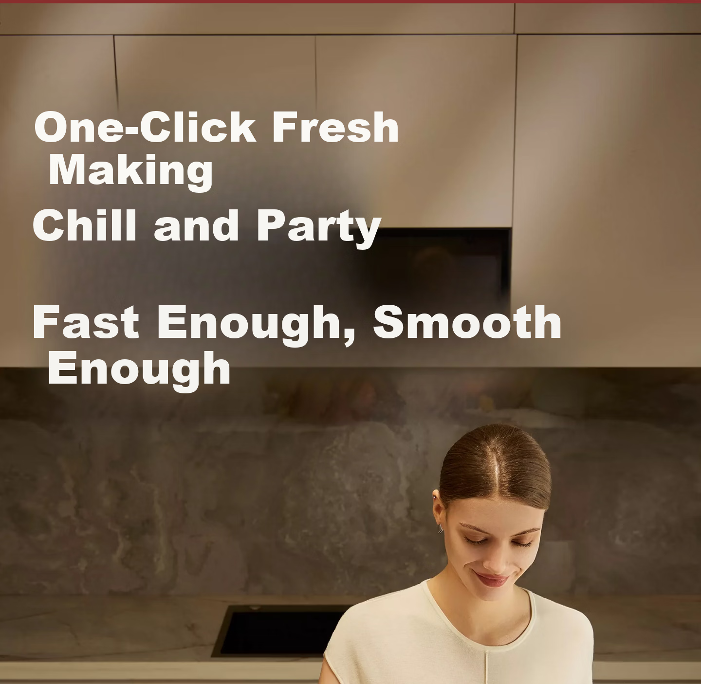Tim Hortons 【Price Guarantee 618】Tianhao Z3 Home Small Fully Automatic Ice Maker One-Key Cleaning Bullet Ice Adjustable Mini Dormitory Ice Maker Red 3