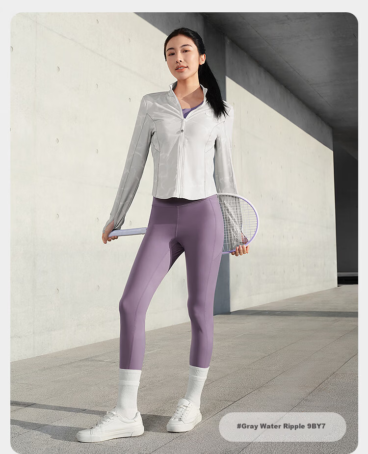 BOSIDENG Summer National Standard Original Yarn Sun Protection Jacket for Women UPF100+ UV Protection Slim Outdoor Travel Coat 12