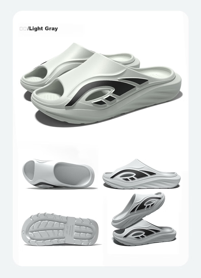 HIPANDA Men's Thick-Soled Slip-On Anti-Slip Sports EVA Durable Home Beach Sandals 10
