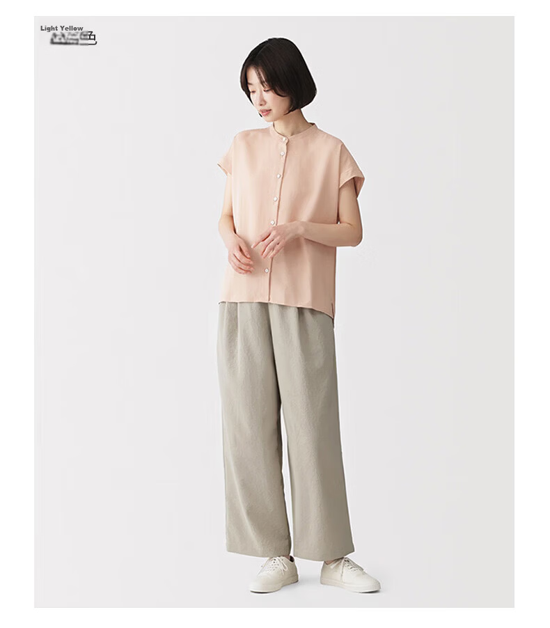 MUJI Women's Quick-Dry Lightweight Pants Casual Trousers Black XL Summer 2026 New Arrival 7