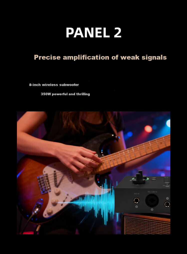 ICON Panel 2 Live Streaming Audio Interface P2 External Computer Sound Card Professional Host Singing KTV Recording Live Broadcast E-commerce Gaming Stage Performance Teaching Streaming Equipment 4