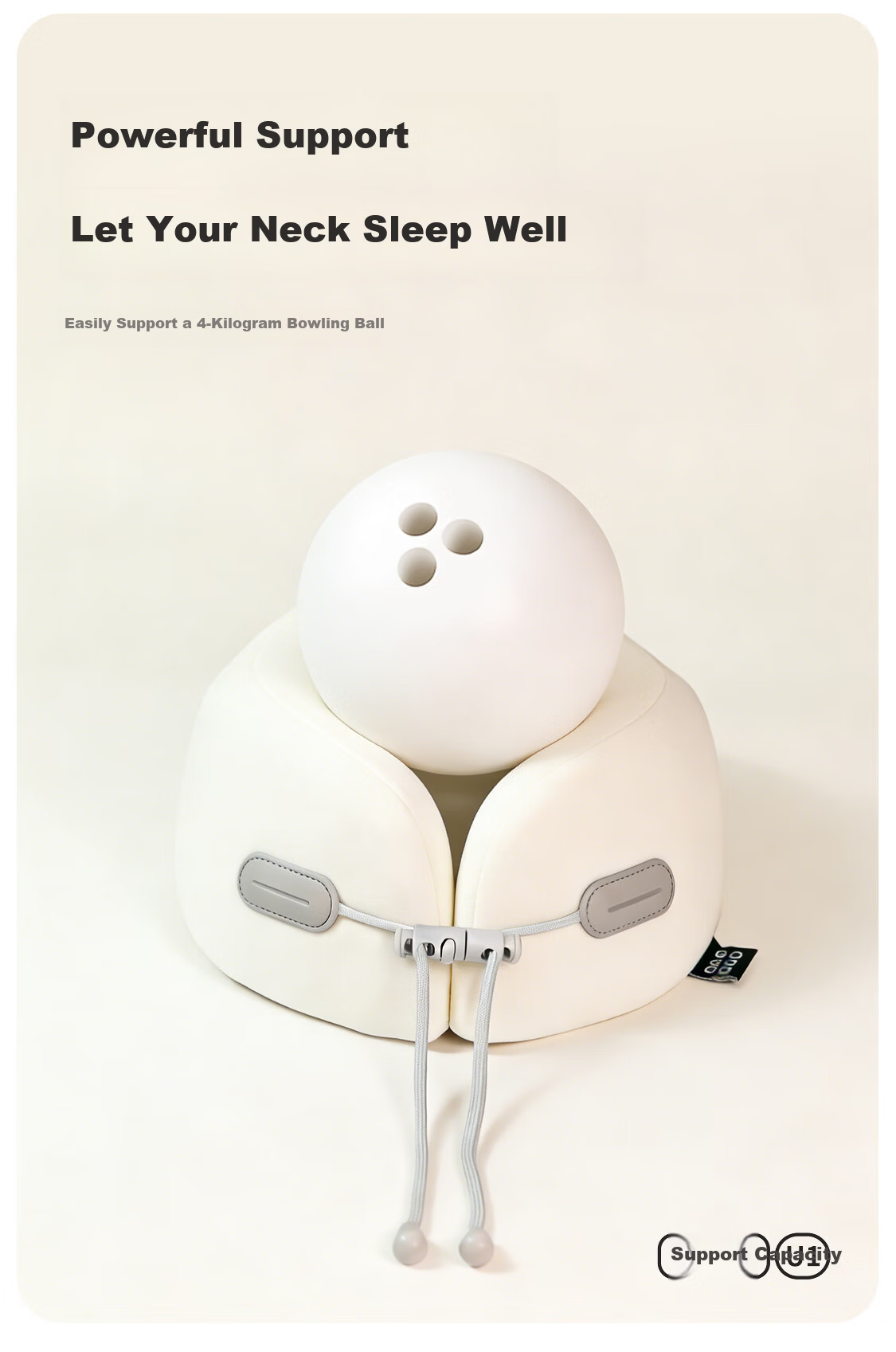 Bubble U-Shaped Neck Pillow Portable Neck Support Pillow Travel Neck Pillow for Airplane Long-Distance Trips Business Travel U-Shape Neck Cushion 8
