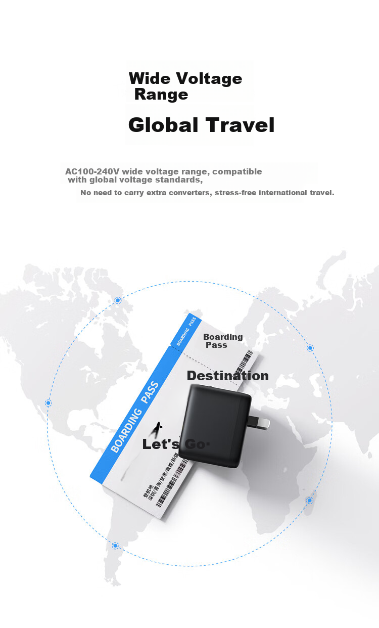 Baseus Little Ice 70W GaN Charger 3-Port Fast Charging MacBook Type-C PD65W Compatible with Apple 17/16, Xiaomi Phones, Laptop Adapter Blue 19
