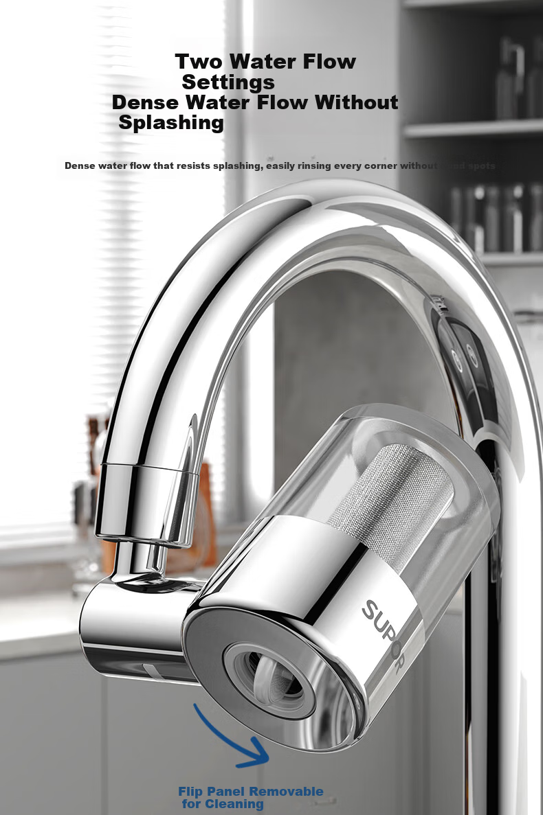 SUPOR Kitchen Faucet 720° Filter Water Purifier Splash-Proof Universal Rotatable Extendable Tap Water Purification Nozzle S 12