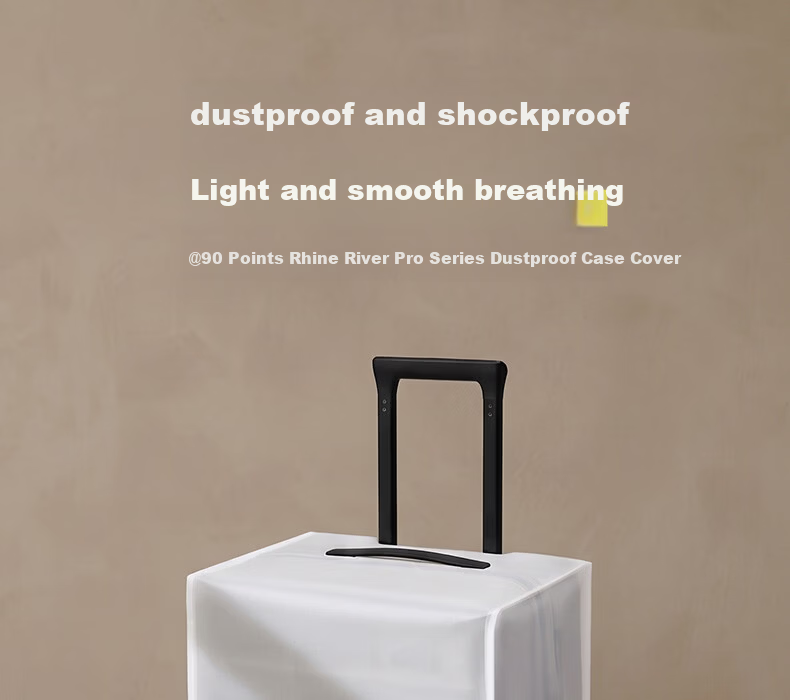 90 Points Luggage Dust Cover Rhine River PRO Series Thickened Protective Cover for Checked Luggage 26 Inch 1