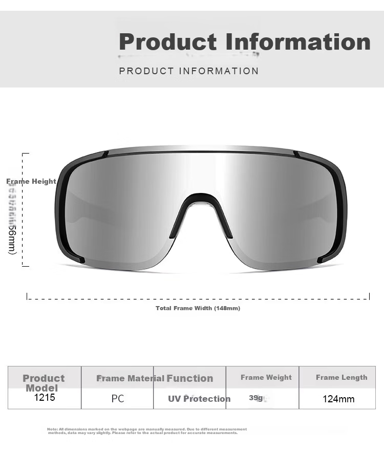 FENCHI Outdoor Sports Snow Mountain Goggles Sunglasses for Men UV Protection Windproof Sandproof Cycling Women's Sunglasses 15