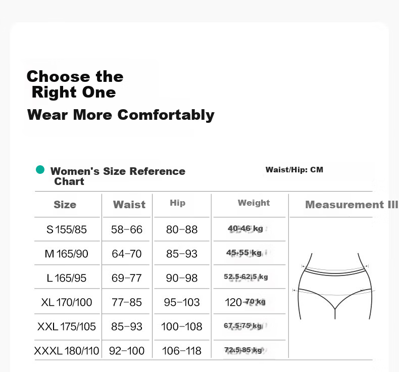 PurCotton Women's Printed Antibacterial Wide-Edge Briefs 7A S-3XL Plus Size Underwear 5