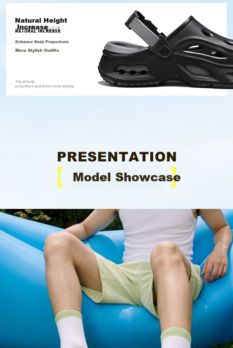 Jingzhenlianggong Breathable Sandals Senma Summer Non-slip Durable Thick-soled Beach Slippers Mint Green Size 42-43 9