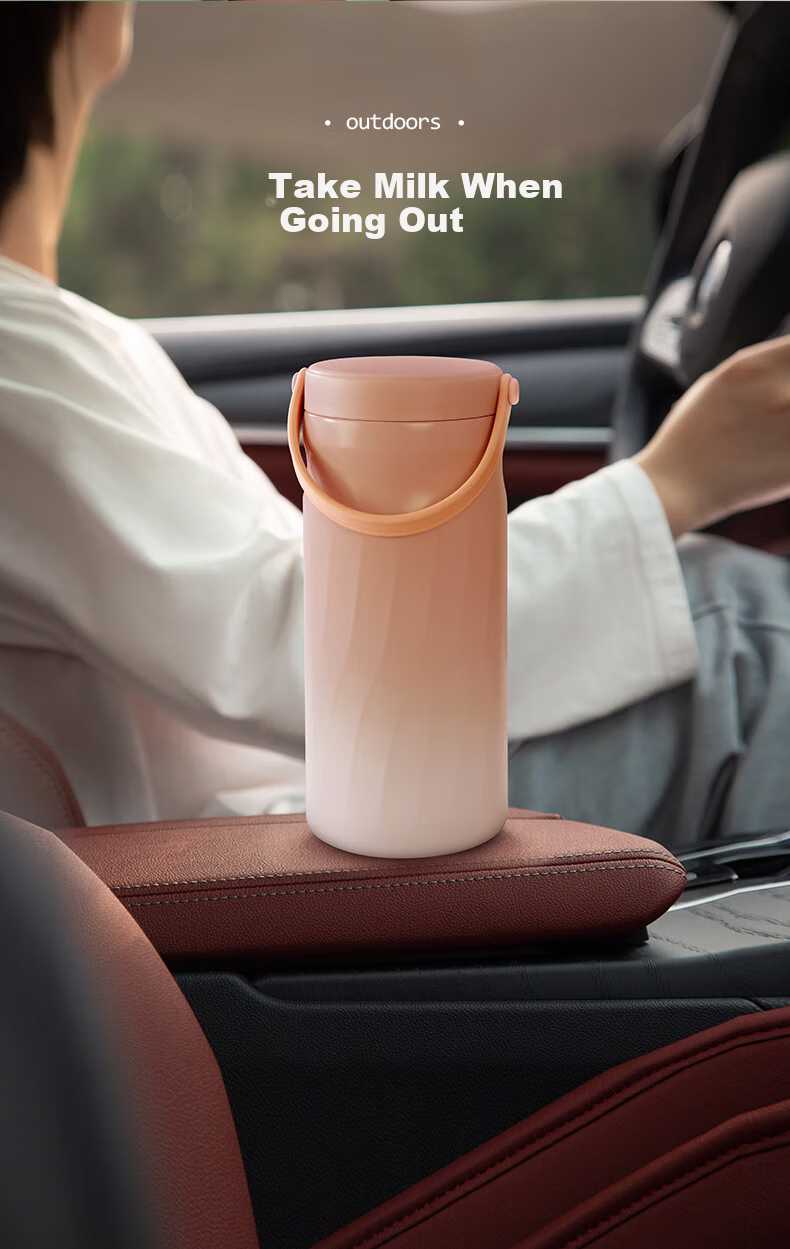 MyCarol Breast Milk Storage Cup Mommy Bag Refrigeration Box Ice Bucket Nursing Bag Stainless Steel Inner Thermal Insulation Fresh-Keeping Container 7