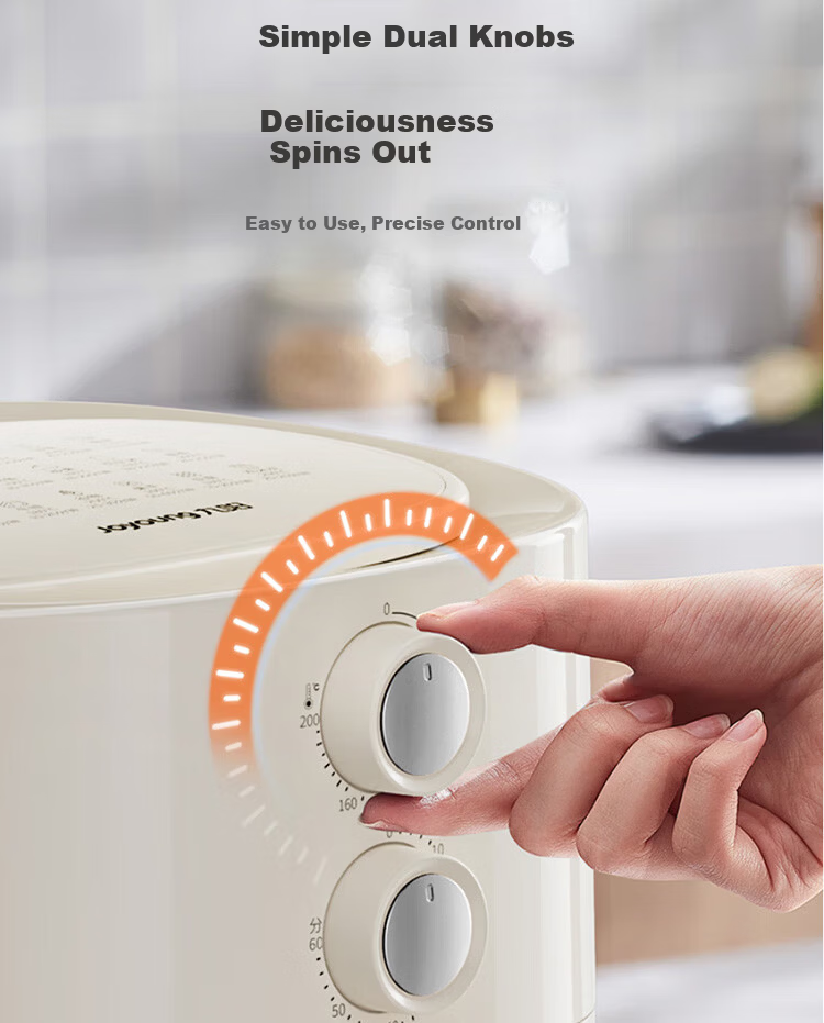 Joyoung Air Fryer Household Smart Multifunctional Steam Oven Combo Oil-Free Fryer 6L French Fries Machine KL-J63A 10