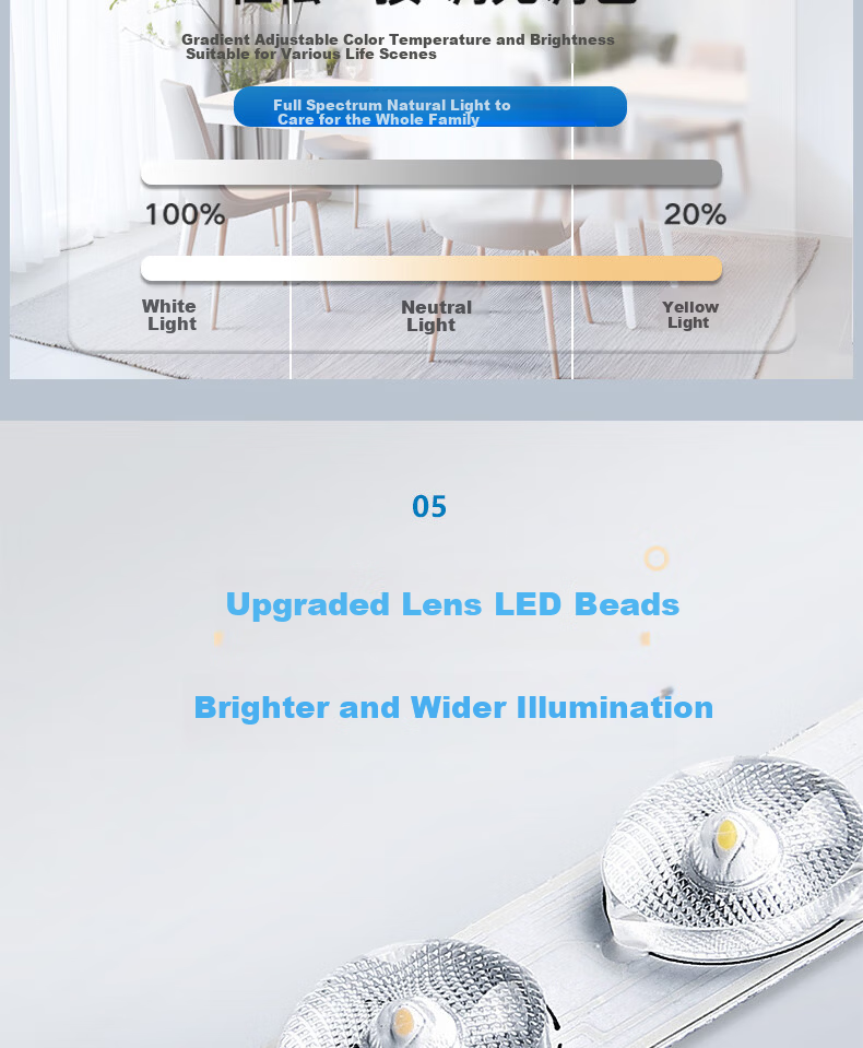 Airmate [With Installation] 360-Degree Ceiling Fan Light Integrated 2026 New Model Bedroom Eye Protection Dining Room Variable Frequency High Wind Power 11