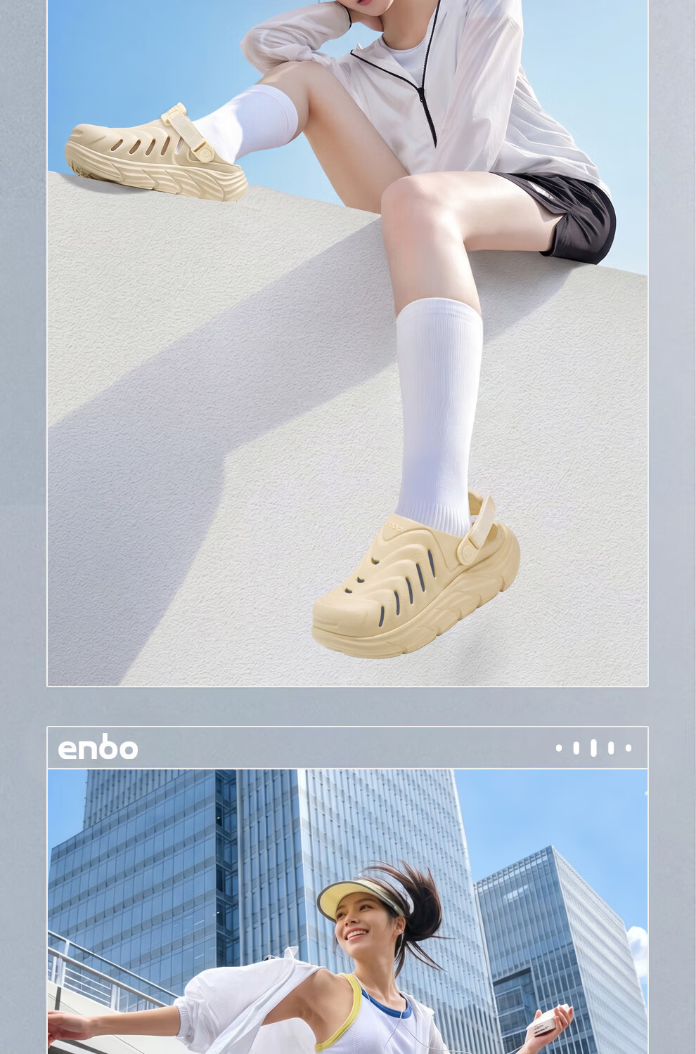 ENBO Couple's Breathable Comfortable Closed-Toe Sandals Casual Beach Shoes Danxia Pink Size 37 15