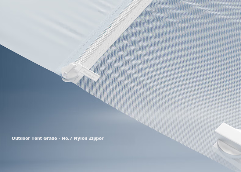 MEDOGA Class A Baby And Child Anti-Fall Mosquito Net Fence, Two-In 1.8x2 Meter Bed, Home Use, Light Beige Gray [Threaded Tee Connector] 18