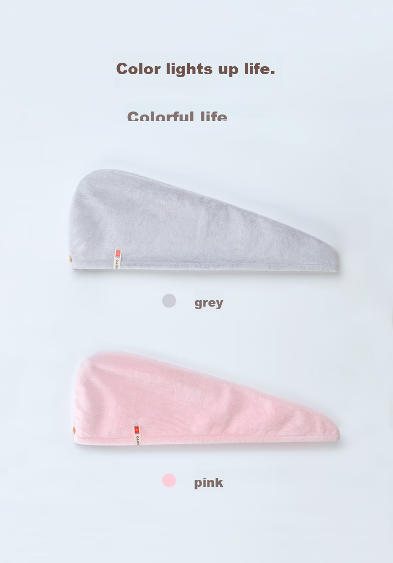HOYO Japanese Towel, Bath Towel, Hair Drying Cap Three-Piece Set, Class A Adult High-End Absorbent Quick-Dry 10A Antibacterial Gray Sports 21