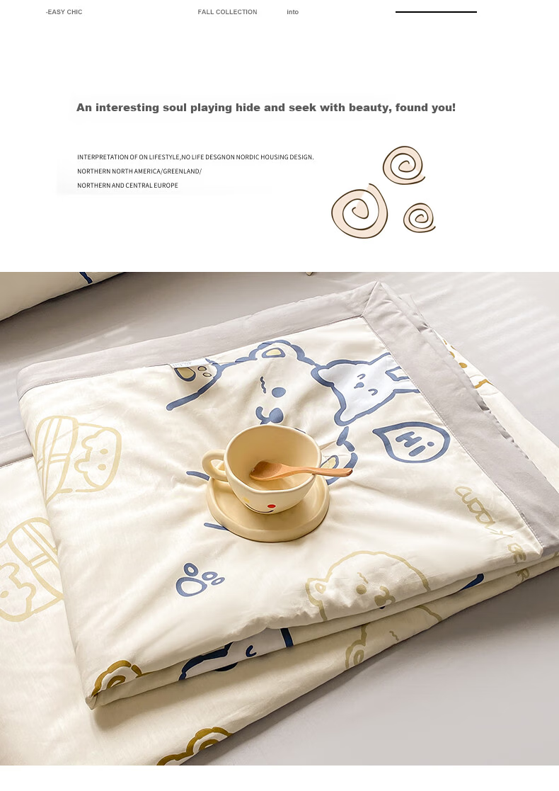 Nanjiren Cotton Summer Quilt A-Class Antibacterial Thin Blanket 1.5m x 2m Washable Single Air-Conditioning Quilt Summer Quilt Core 7
