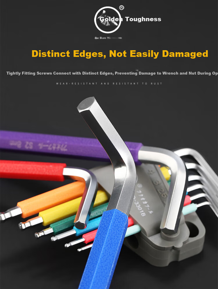Yao Fukuoka Industrial Grade T-Handle Hex Wrench T-Shaped Hex Key Screwdriver Extended Flat Head Hex 6mm 4