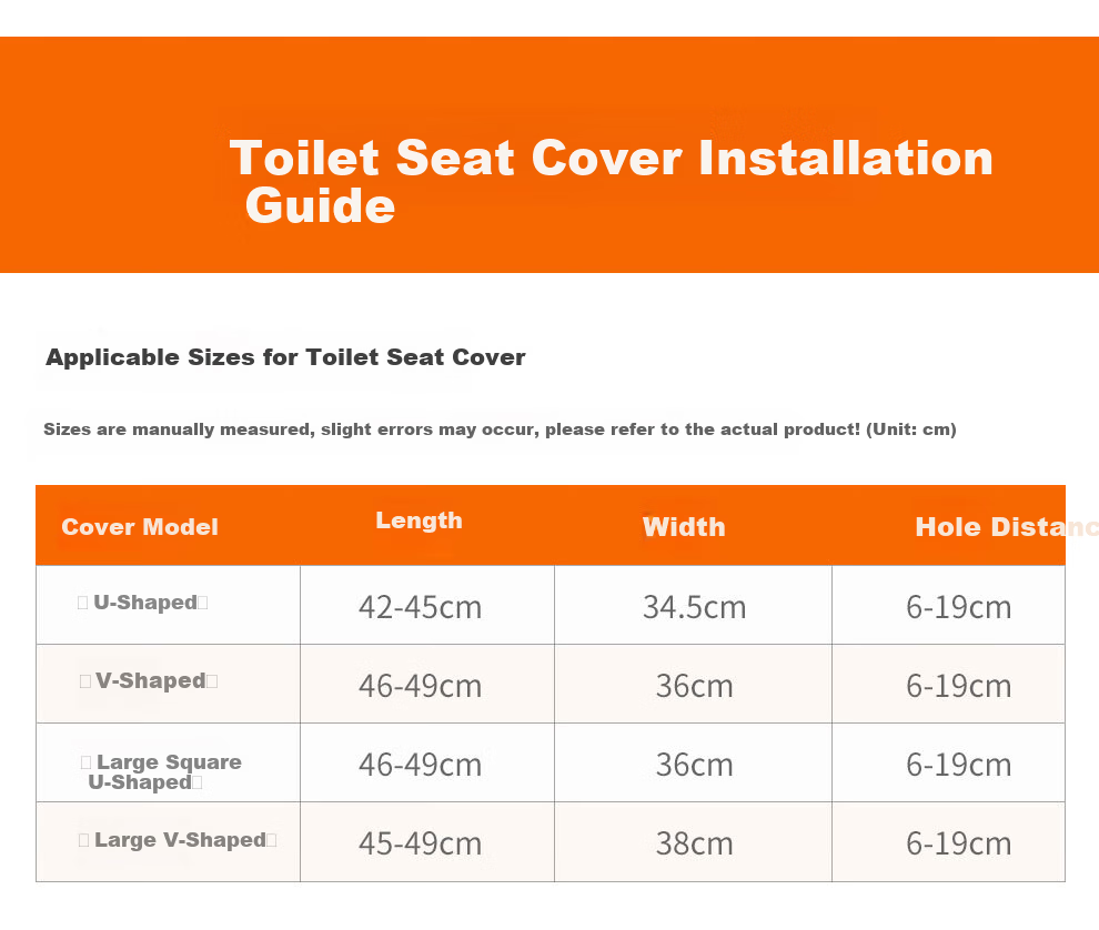 Songjing Universal Thickened Toilet Seat Cover Household Anti-Break Old-Style Flush Toilet Seat Ring Accessory Silent Lid 20