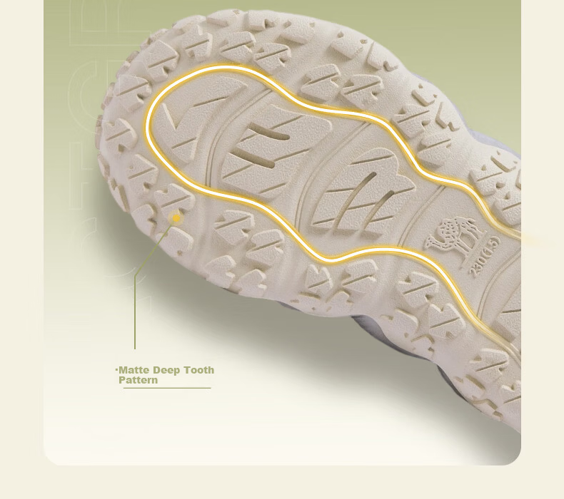 CAMEL Lemon Cute Outdoor Women's Hollow Sandals Thick Sole Beach Sports Shoes L26M202032 Beige/Gray 37 9
