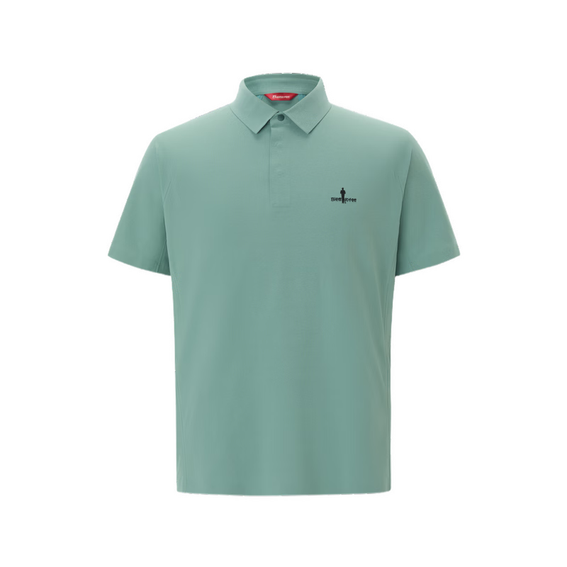 Biyinlefen [Pique Tech Cotton] 2026 Summer New Men's Casual Outdoor Moisture-Wicking Quick-Dry Polo Shirt with Turn-Down Collar
