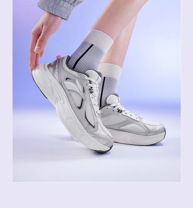 361° Retro Chunky Sneakers for Women, Autumn New Style Breathable Casual Shoes Thick-Soled Commuter Sports Shoes 682636773-1 18
