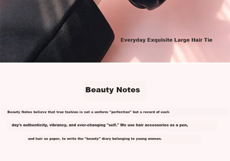 Meiyanji Large Intestine Hair Tie for Women High Elasticity Ponytail Holder Premium Hair Rope Zhao Lusi Style 4