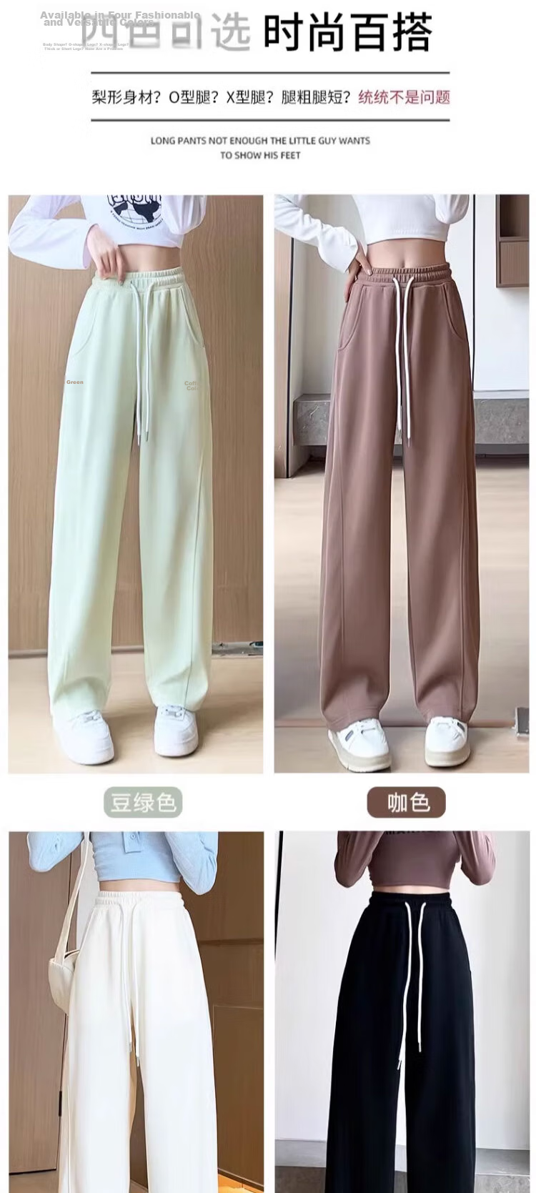 Jeanswest Women's Casual Flared Dress Pants Black L Spring Summer Office Formal Trousers 2