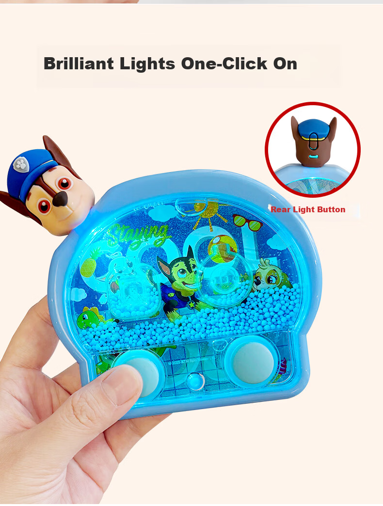Big Eye Little Kid Paw Patrol Children's Water Game Cartoon Water Ring Toss Educational Toy Boys Girls Children's Day Gift 5