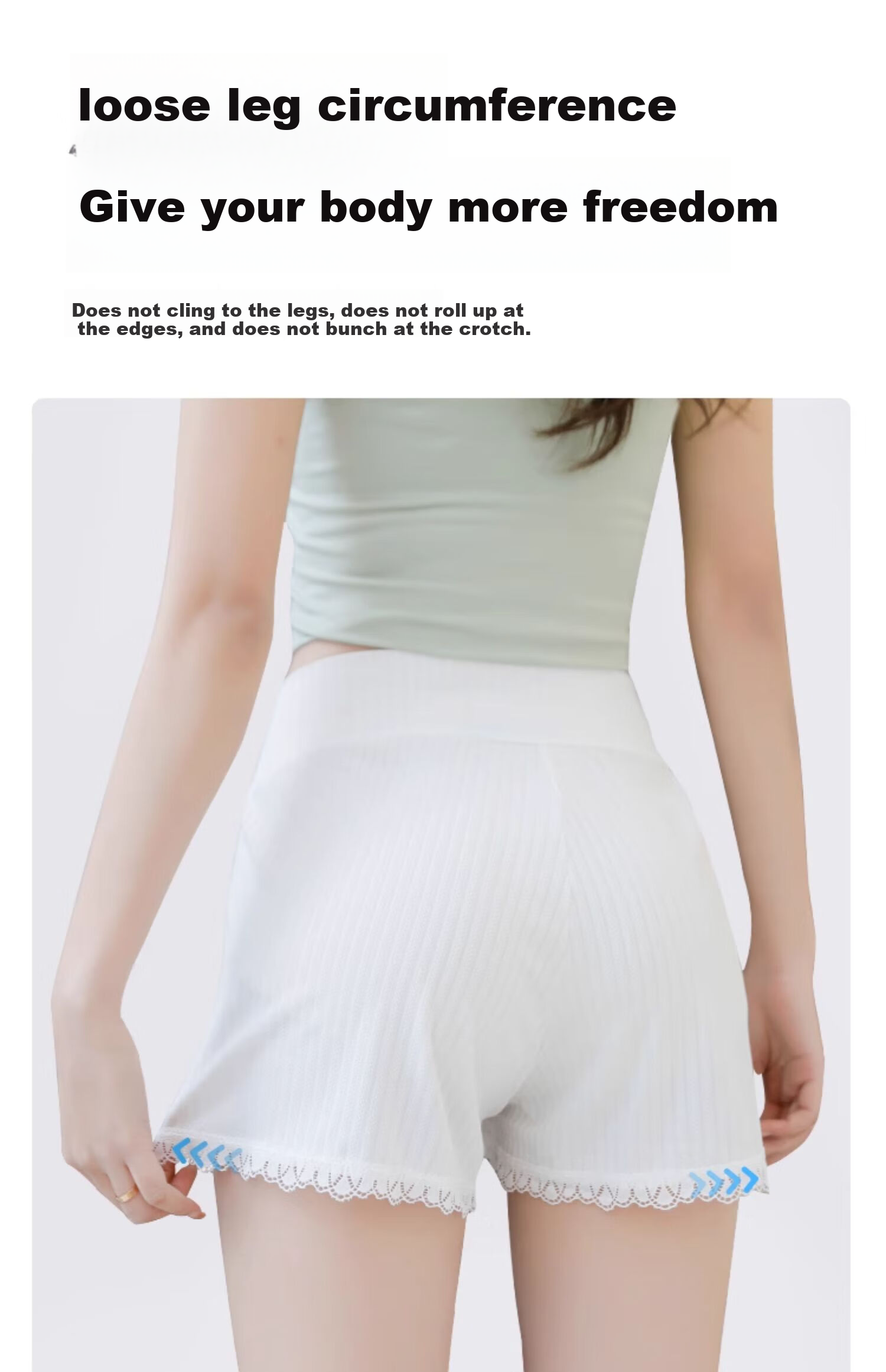 JOYNCLEON Maternity Safety Shorts Summer Thin Outerwear Leggings Anti-Exposure Pregnancy Ice Silk Bermuda Shorts Skin Color XL Jyk69488 10