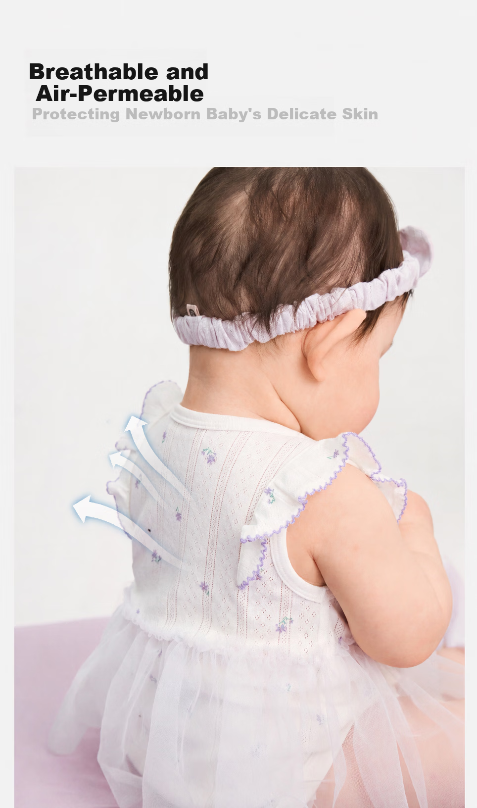 Balabala【balaOne】Baby Romper Infant Girls Triangle Bodysuit 2026 Cute Stylish Adorable 2