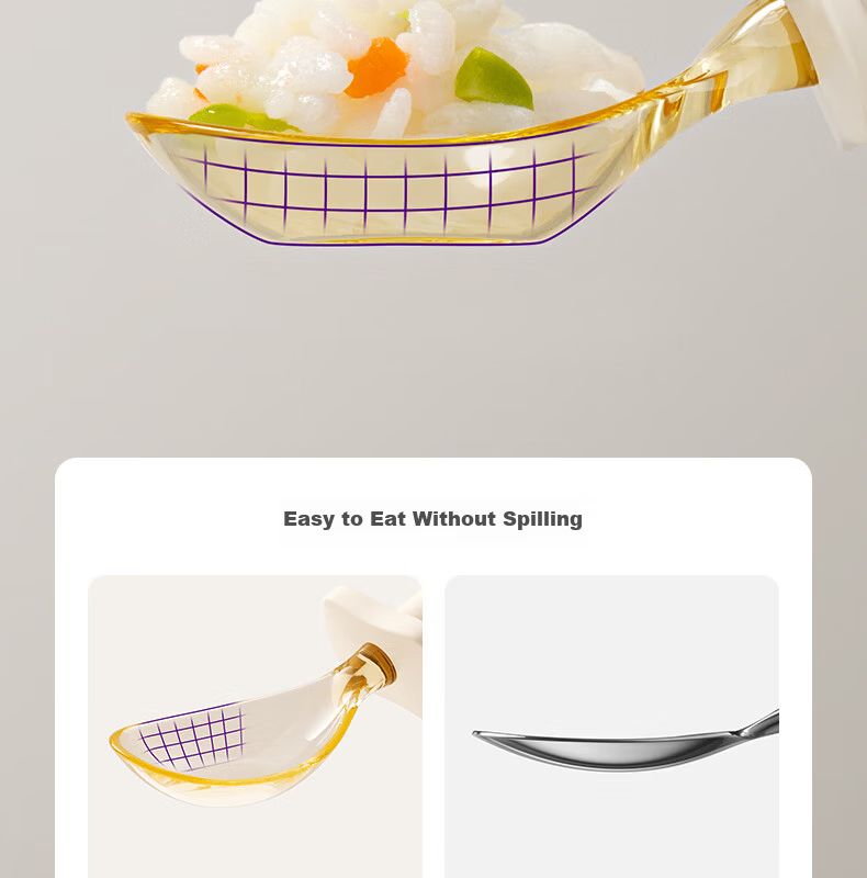 AVENT Philips Baby PPSU Feeding Spoon Toddler Self-Feeding Training Large Bowl Spoon JD Self-Operated 6