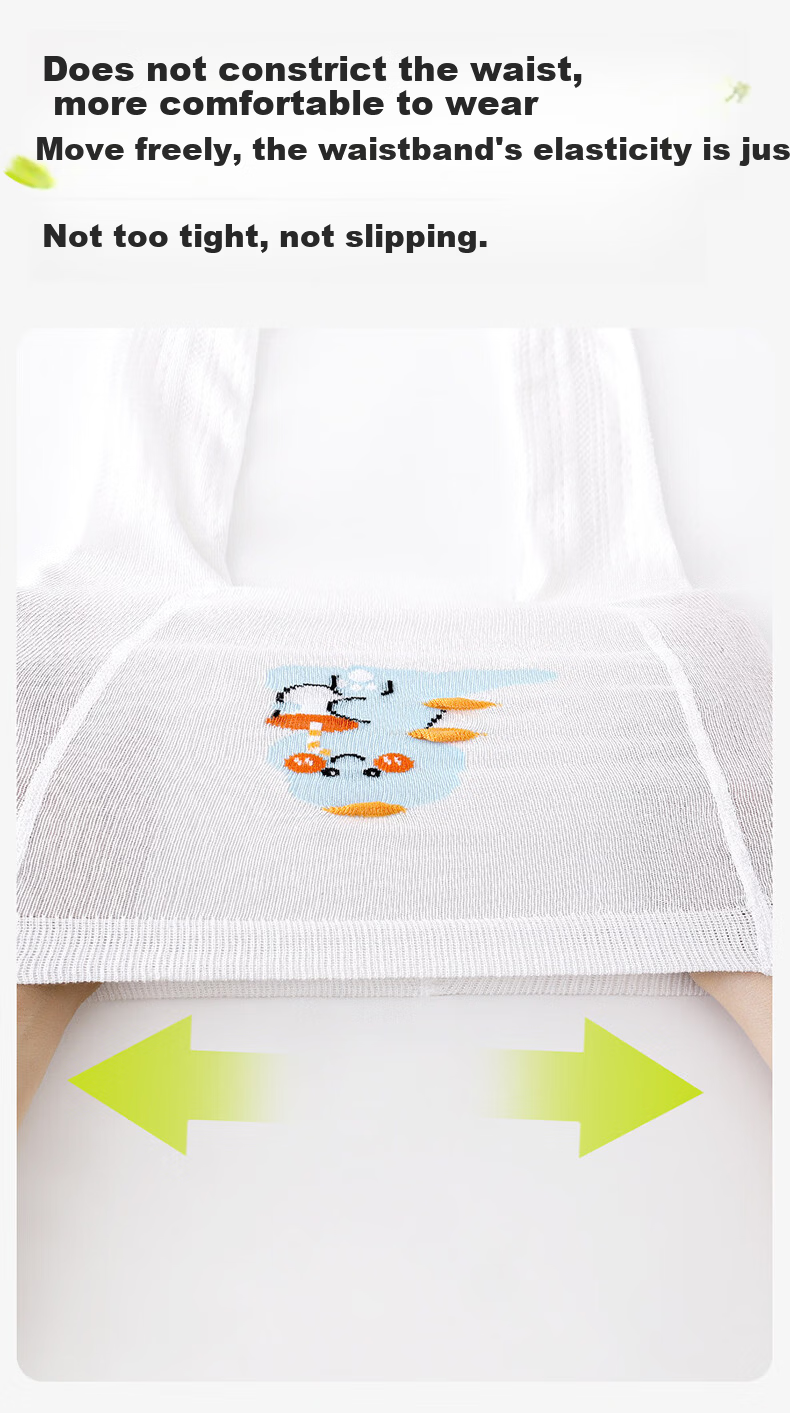 Langsha Baby Tights Toddler Cotton Summer Thin Pantyhose Anti-Mosquito Children's Leggings 5