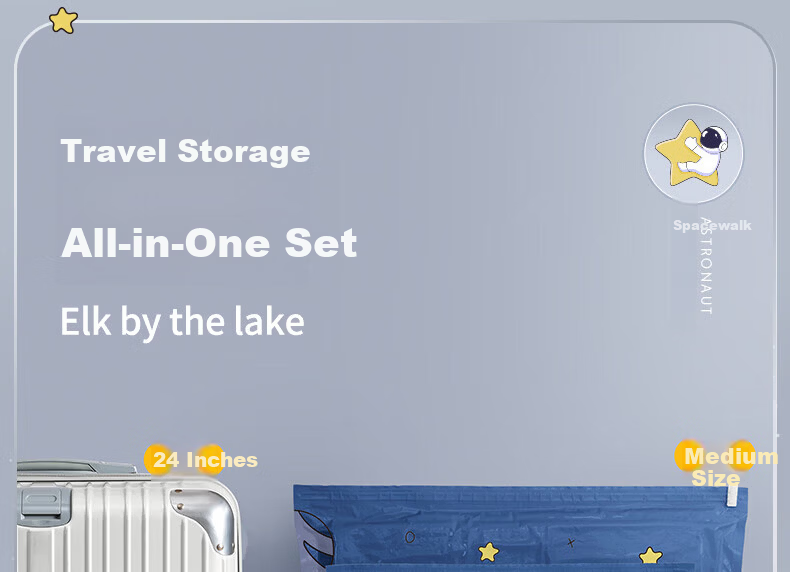 Antu Vacuum Compression Storage Bags for Clothes and Quilts, Special Luggage Air Extraction Bags, Household Sealed Storage Organizer Bags 5