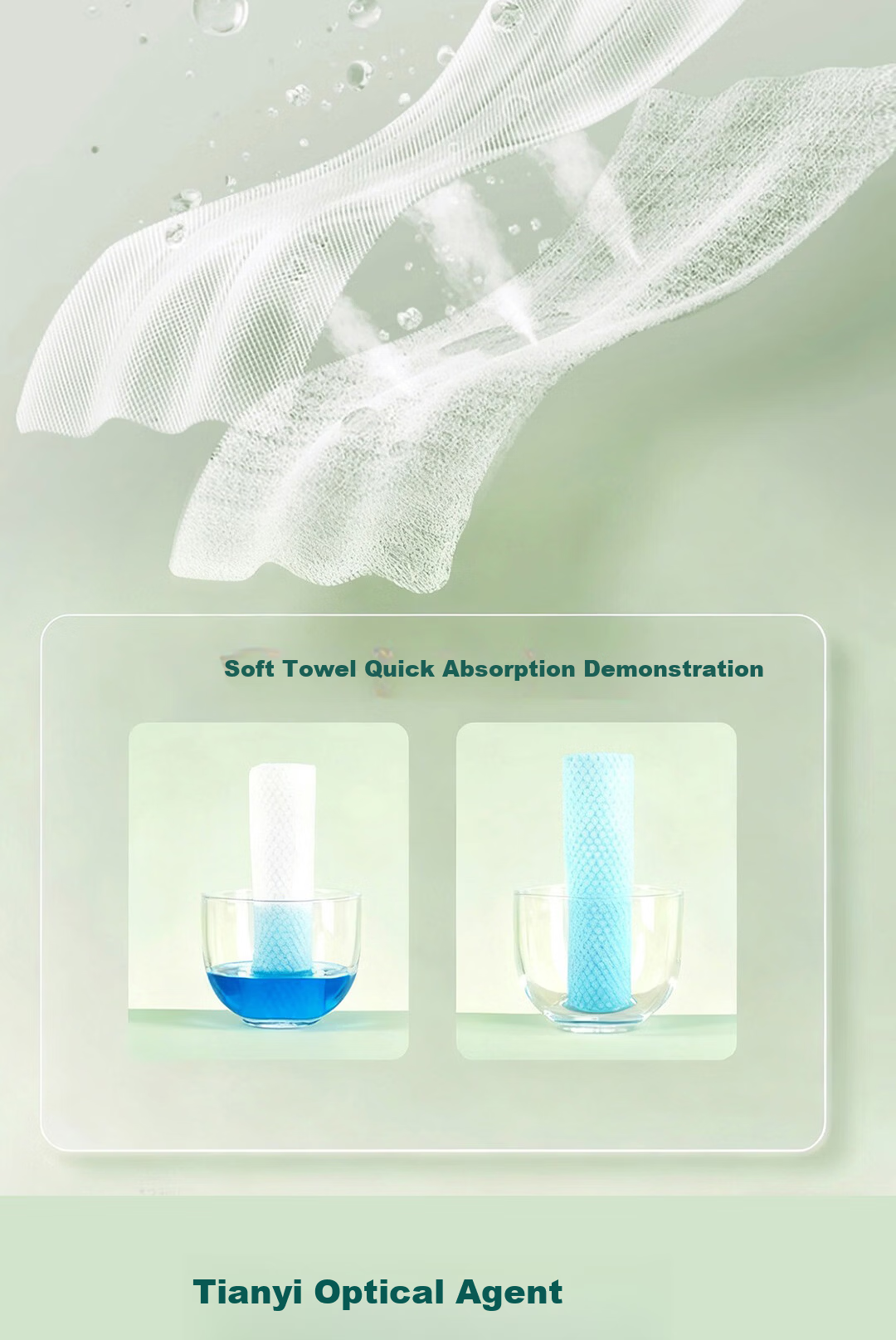 Beingmate Hanging Facial Towel 110 Sheets*3 Packs Extra Large Thick Disposable Face Cleaning Soft Cotton Hanging Pull-Out Towels 10